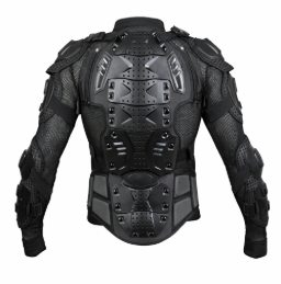 Full Body Motor Beschermingsjas – Motocross, Quad, MTB en Fiets Bescherming Zwart - L